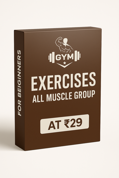 Exercises- All muscle Groups